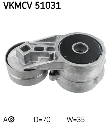 Kayis Gergi Kasnagi Komple Setra/Mercedes Axor 2-Travego-Tourismo OM457 04> | SKF VKMCV 51031 | OEM 0002001070 0002001570