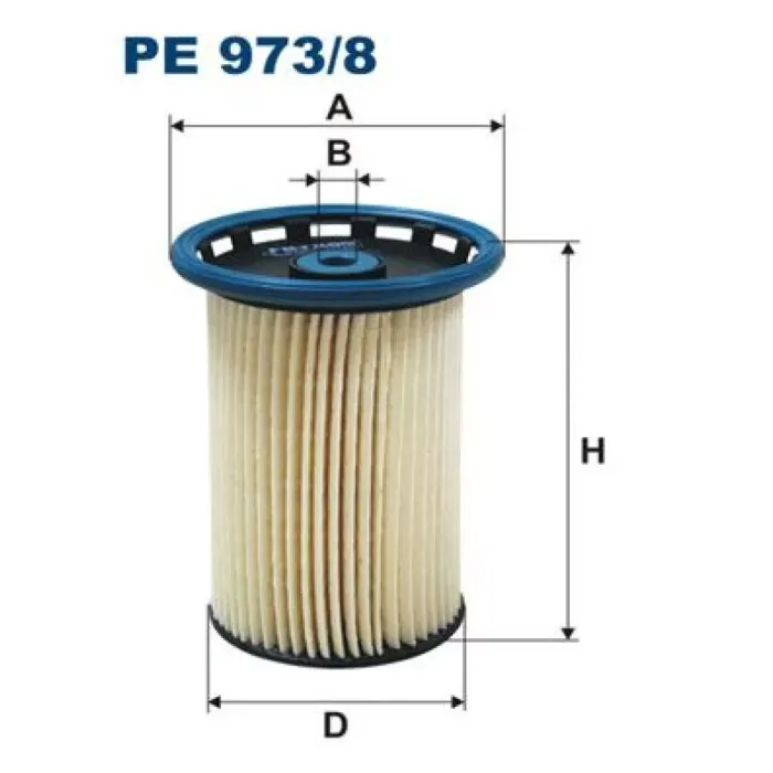 Yakit Filtresi (Mazot) Touareg II 3,0TDI 10> Porsche Cayenne II 3,0 | FILTRON PE 973/8 | OEM 7P6127177 7P6127177 7P6127177A 95811013400 7P6127177A 95811013400