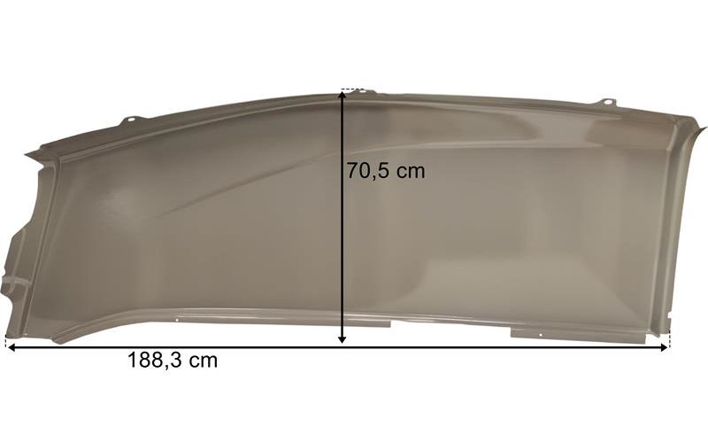 Tavan Yan Panel Volvo FH4-FH5-FM4-FM5 Sağ | OEM 84225540