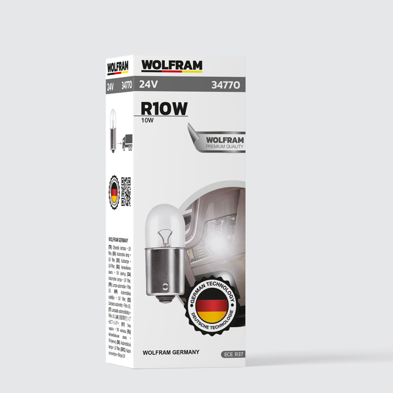 Wolfram 24 Volt 10 Wat 67 Ampül