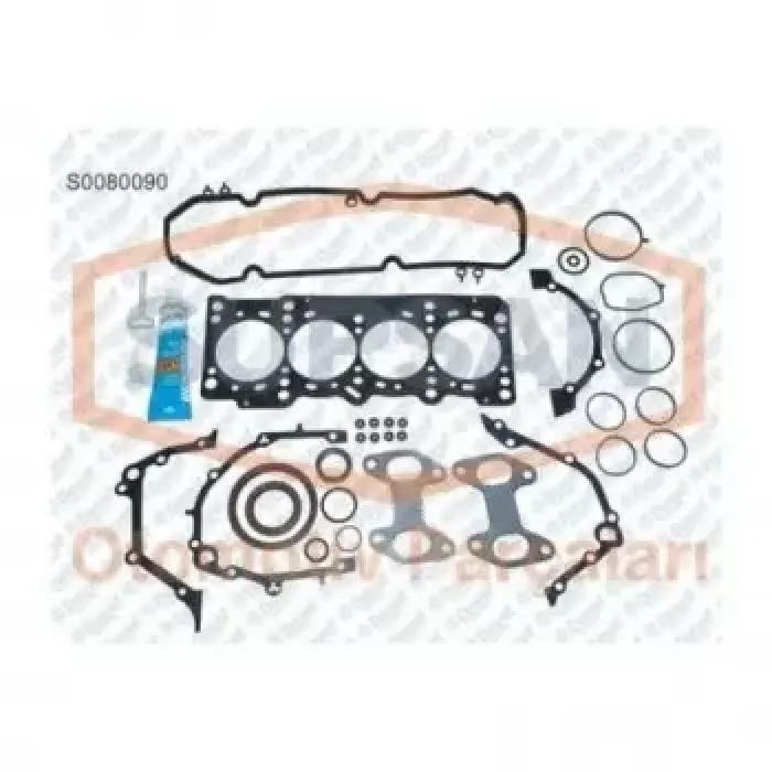 Motor Takim Contasi Keceli Supap Lastikli Silindir Kapakli Doblo Palio Punto 1,4 8V Fire (350A1,000) | SUPSAN S0080090 | OEM 71740655F