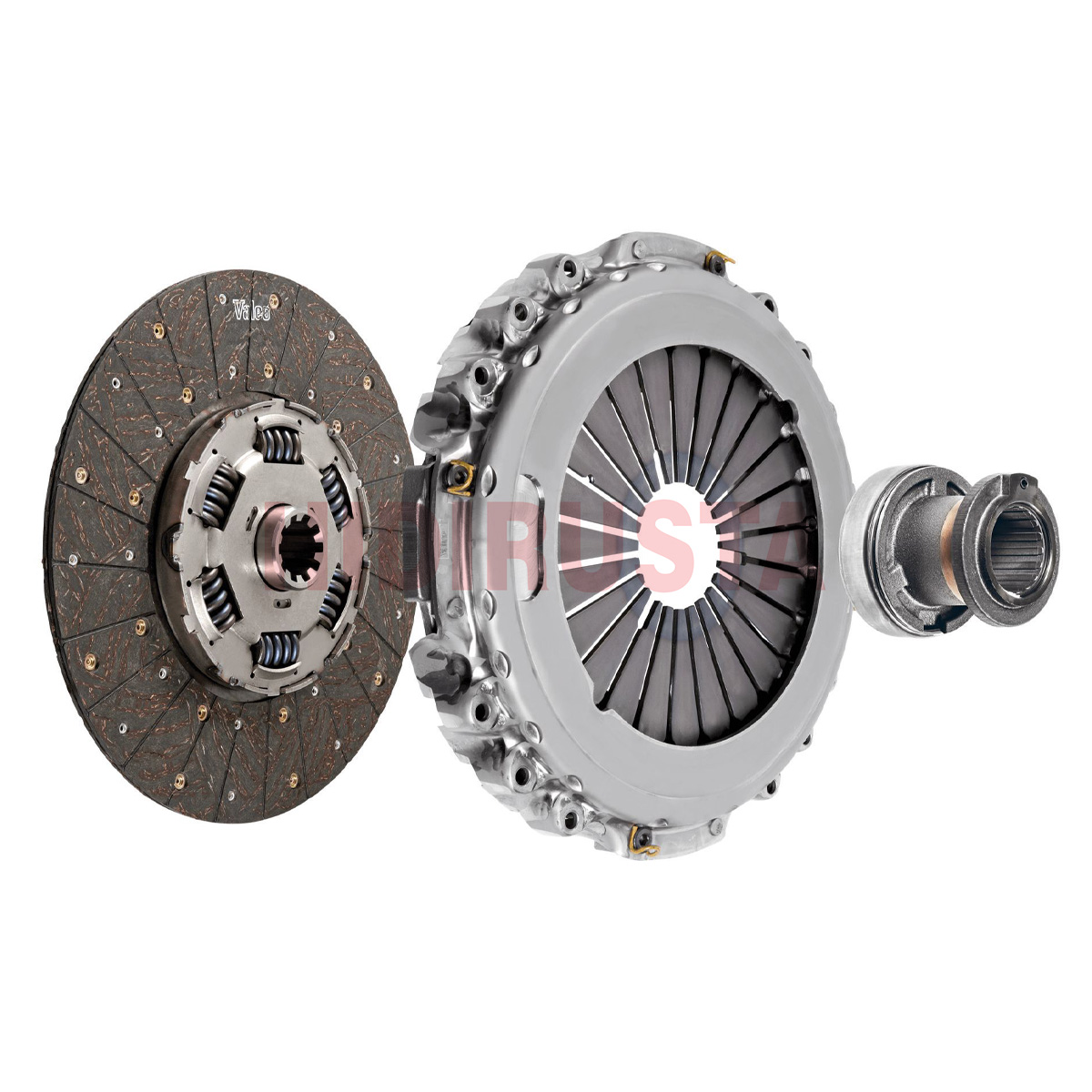 Debriyaj Seti 430 2000 Axor 457, Actros Uzun Bilyalı (Baskı, Balata, Bilya) Prolongium Hava Kanallı | OEM A9062500003