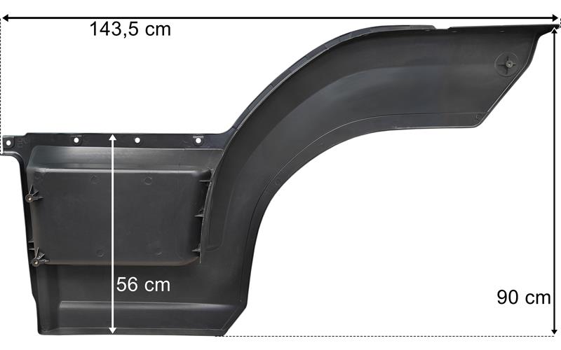Basamak Komple Tekli Atego Euro 6 Sağ | OEM 9676660701