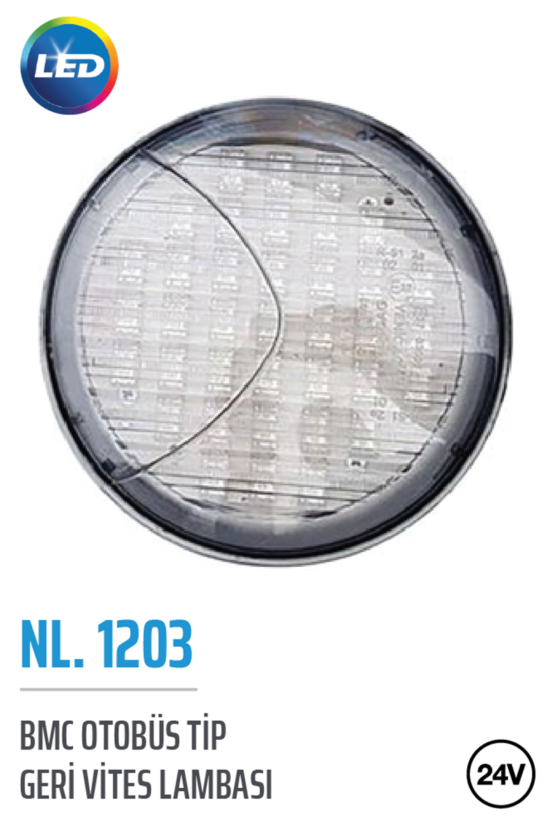 Temsa Prestij Midibüs LED'li Park-Fren-Sinyal 3 Fonksiyonlu Lamba 12V 500291 | OEM NL.1220