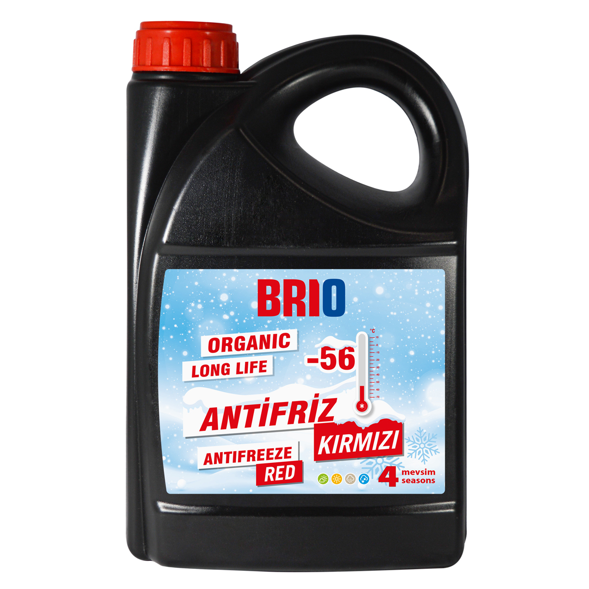 Antifriz Kırmızı 3 L -56 Derece