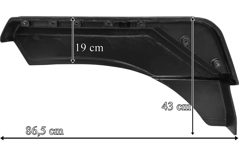 Çamurluk Direği Sol | OEM 81612105381