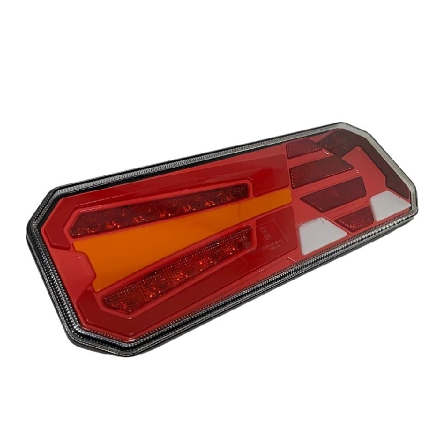 Stop Lambası Sol 12V-24V LED'li (5 Fonksiyonlu) (350*130 2000) | OEM DM-800181