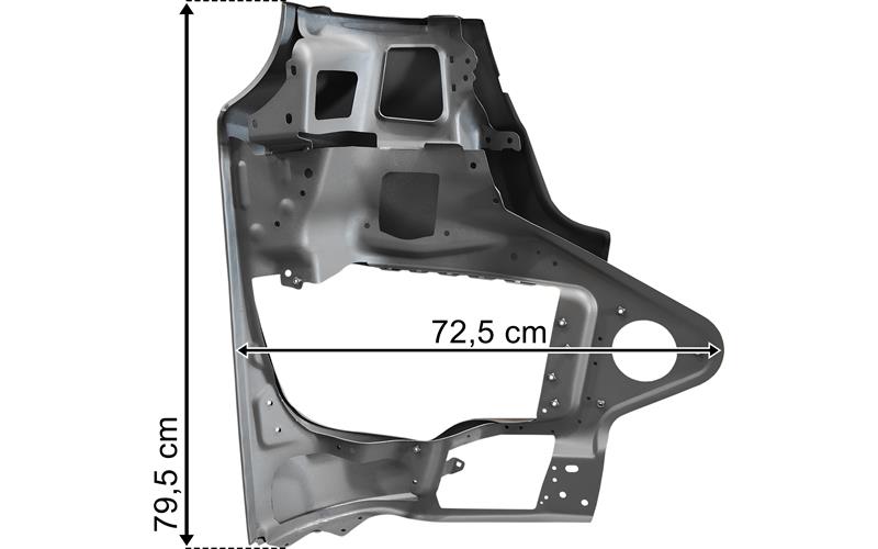 Tampon Arocs Sol (Metal) | OEM 9608806372