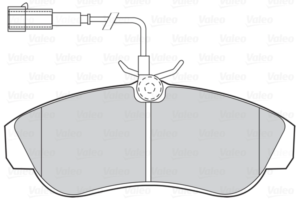 On Fren Balatasi Boxer Ducato Jumper 94 02 Fisli | VALEO 670430 | OEM 4251.18-9945810-4251.19