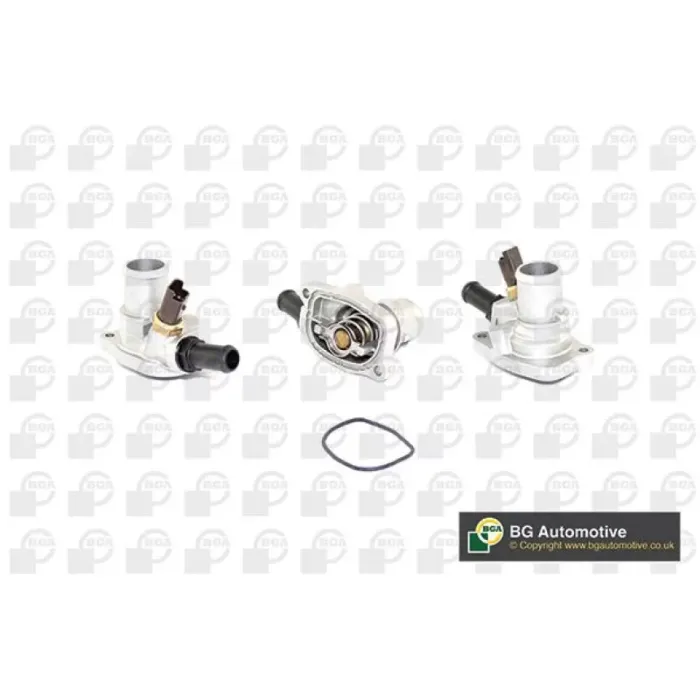 Termostat (Komple) / (91C) Albea Doblo Linea Punto Idea Bravo 500 1.4 Benzinli (Musurlu) | BGA CT5634 | OEM 55202371