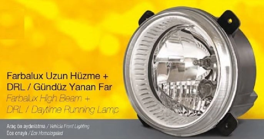 Far Çap 130 Uzun + Drl, H1 P21W | OEM 15216E