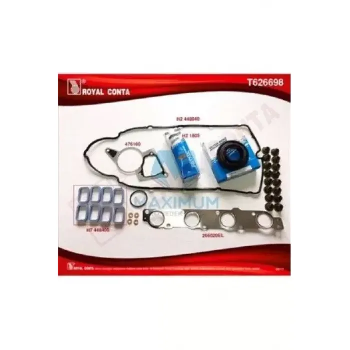 Ust Takim Conta S.k.c Haric (Reinz Keceli Subap Lastikli) Boxer III Jumper III 06> 22DT Puma (2.2HDI 16V) Ducato 2.2JTD 100CV EURO4 Motor 06>12 | ROYAL T626698