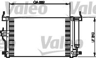 Kondenser Hyundai Elantra / Coupe | VALEO 814339 | OEM 976062D500