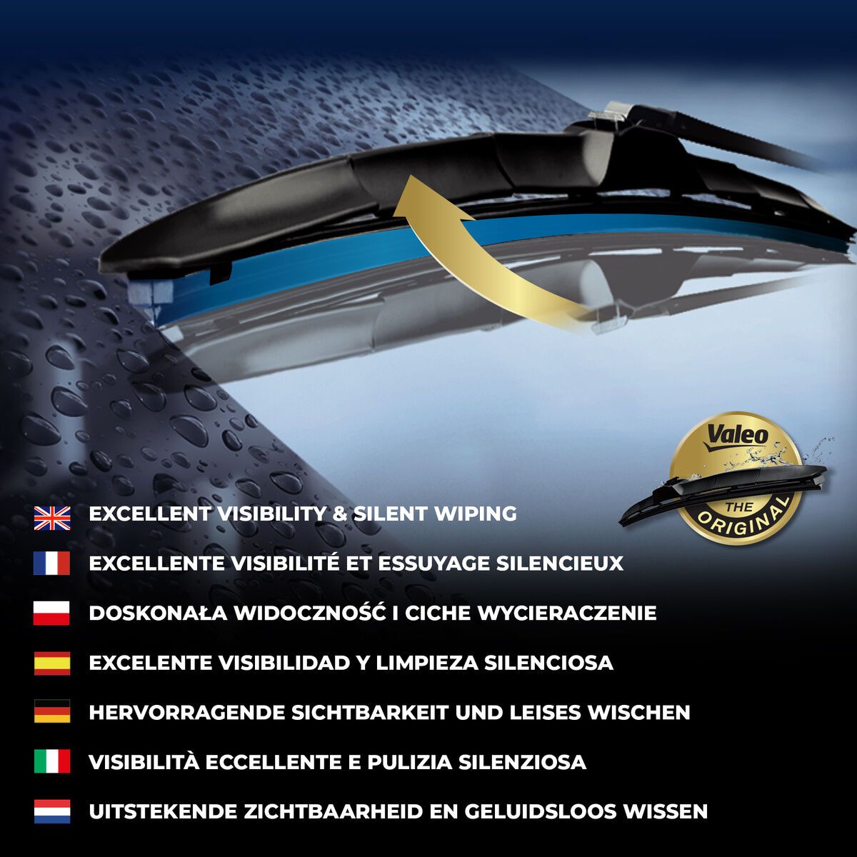 Valeo Silencio Hibrit VM124 (X1) / (400 MM) | VALEO 574724 | OEM L983601S000 983601W9