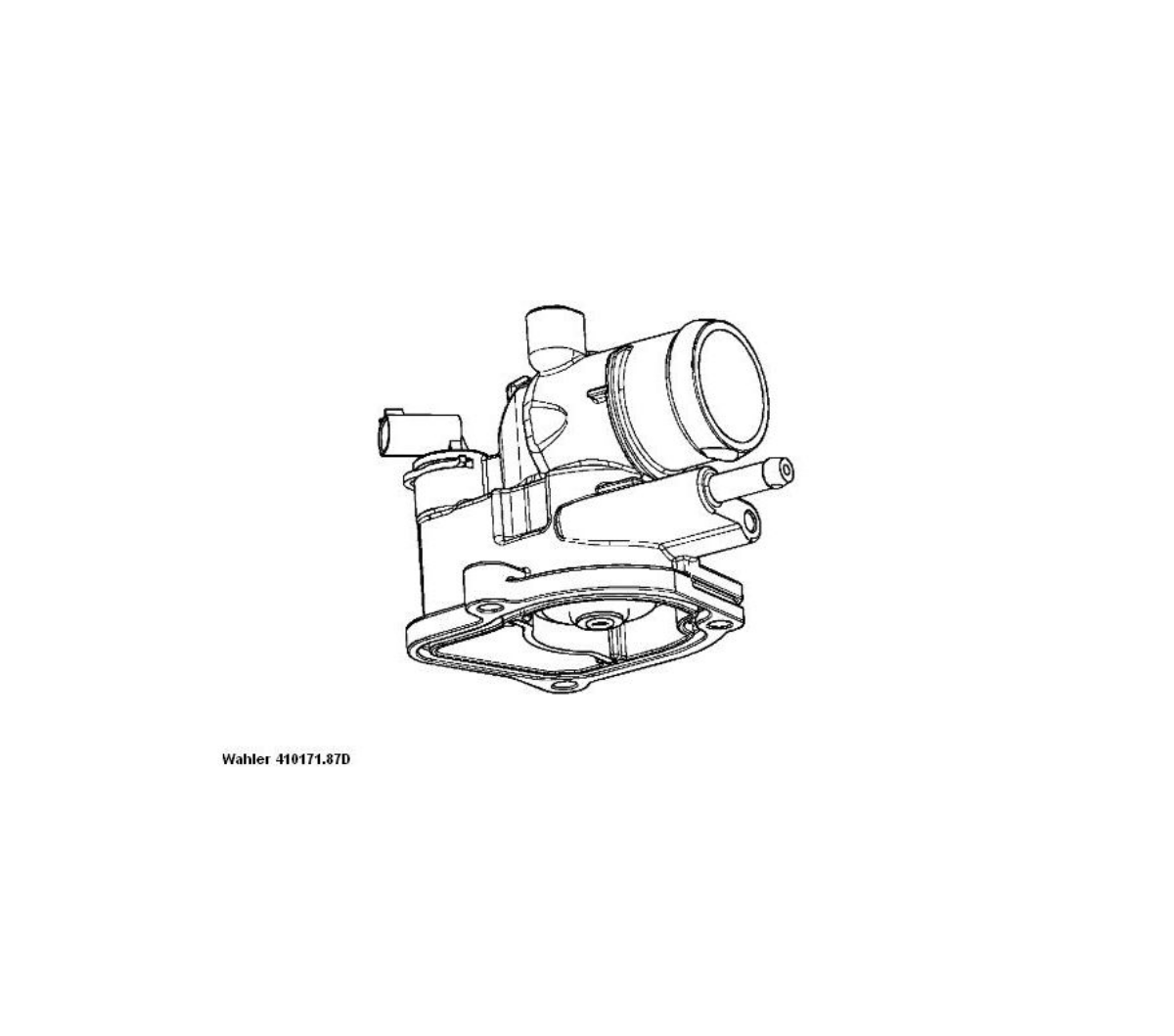 Termostat 87'C 611, 612, 646, 647 Spr, 638 | OEM 611 200 07 15