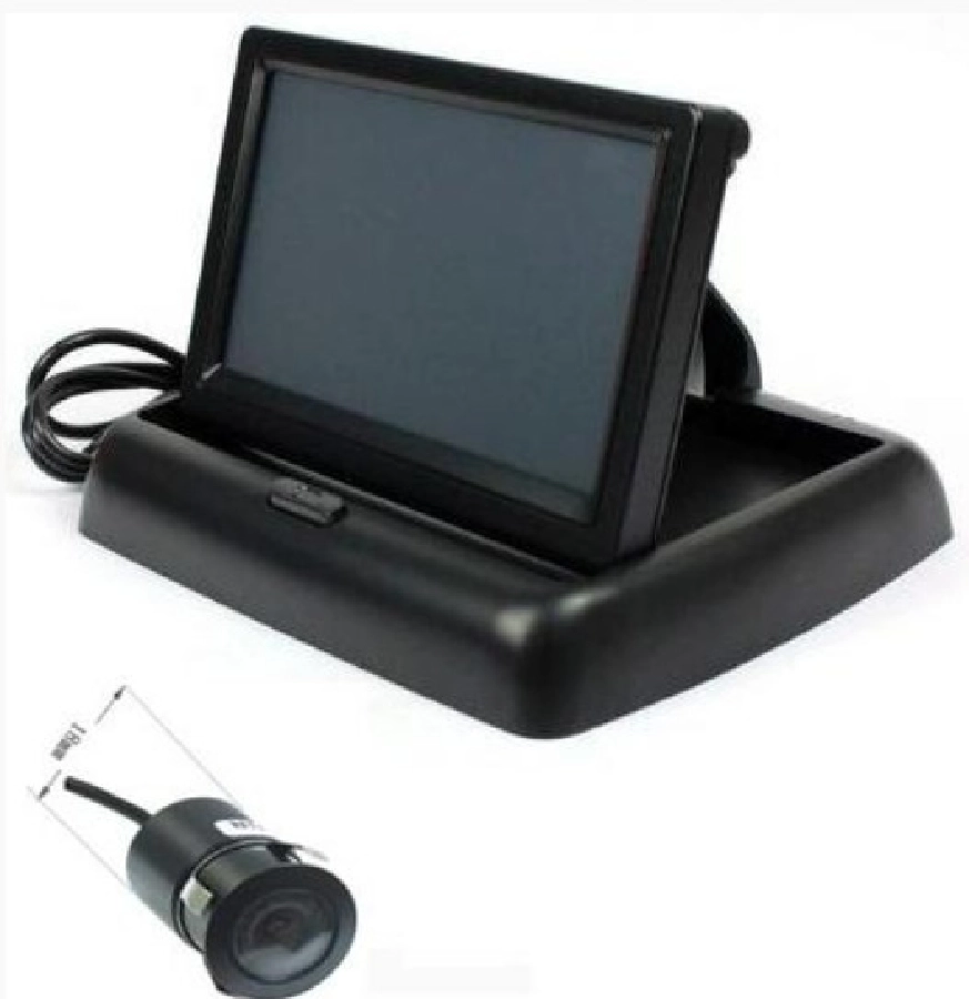 Park Sensörü Kamera + LCD Ekran 4,3" Katlanır | OEM AEM111050