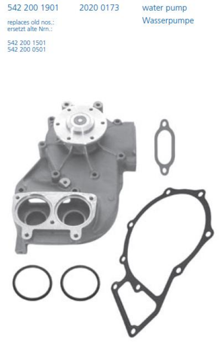 Devirdaim Actros 502 | OEM A5422002301