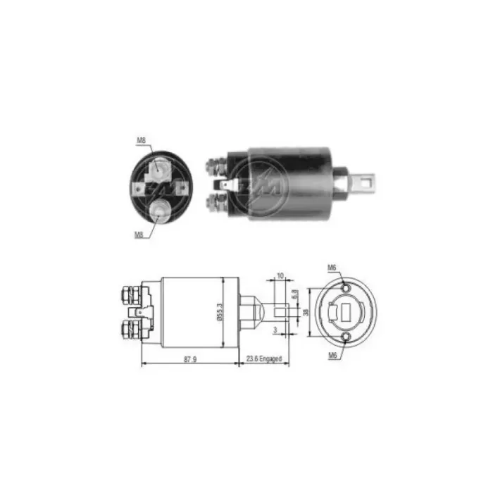 Mars Otomatigi 12V Hyundai H100 L300 Em Pajero Dodge Mazda | ZM 0893 | OEM M372X00471 MD607634 R20124736