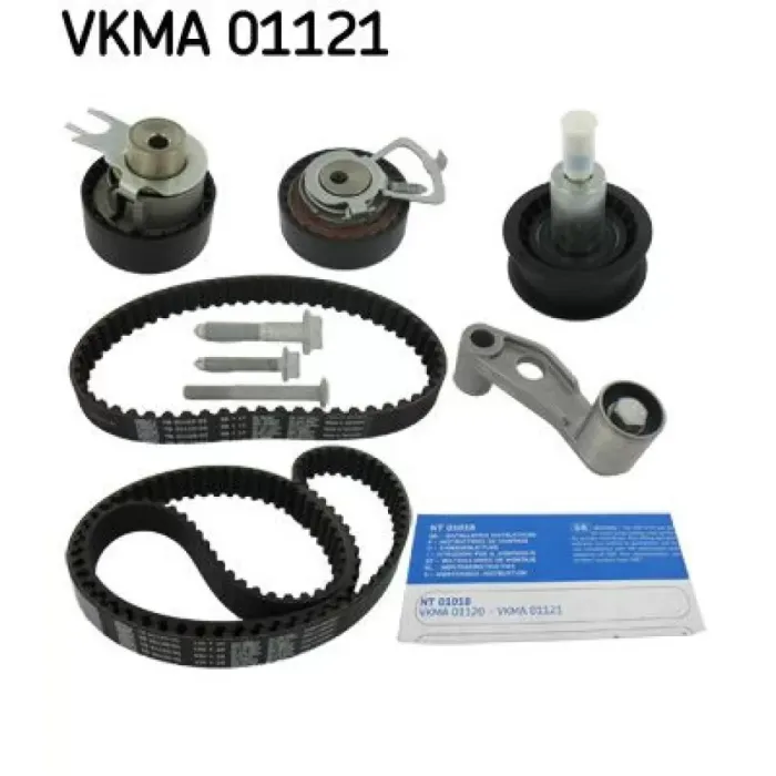 Eksantrik Rulman Kiti (Triger Seti) Fabia Octavia Caddy 1,4 / 1,6 16V Afk Bcb Aqq Aub Apg Aua Bby Bbz Bky Ahw | SKF VKMA01121 | OEM 036198119A 036198119C