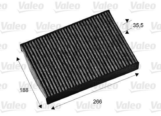Polen Filtresi P508 1,6VTI / 1,6HDI / 2,0HDI 11 / 10> Karbonlu | VALEO 715673 | OEM 6479.K9 6479.K9 9671653780 9671653780