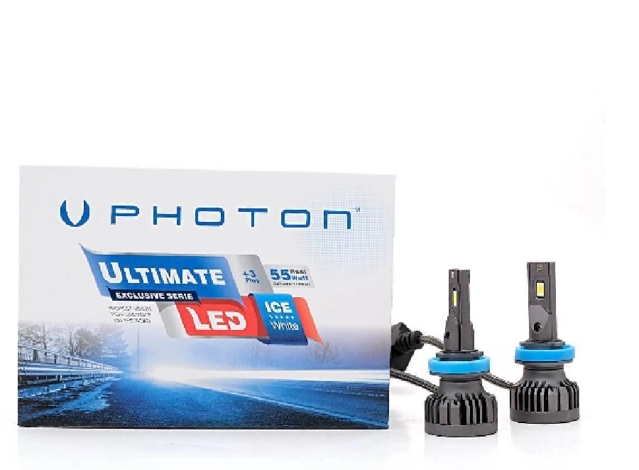 LED Far Ampulü (Takım) Ultımate H8, H9, H11, H16 3 + Plus LED Headlıght Set | OEM UL2329