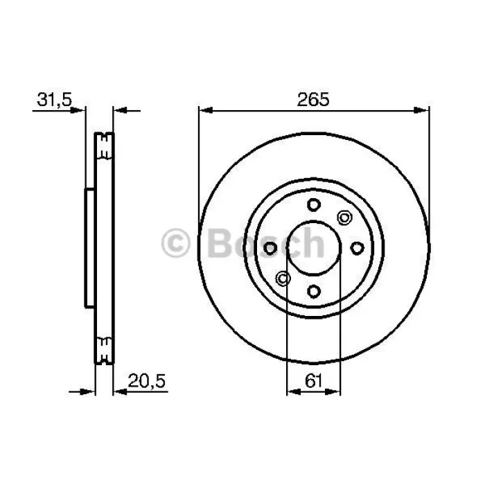 On Fren Aynasi Havali R21 Concorde 2.0 2.1TD 2.2 2.2I 86 94 | BOSCH 0986478279 | OEM 7700764193 7700764193 7701467955 7701467955