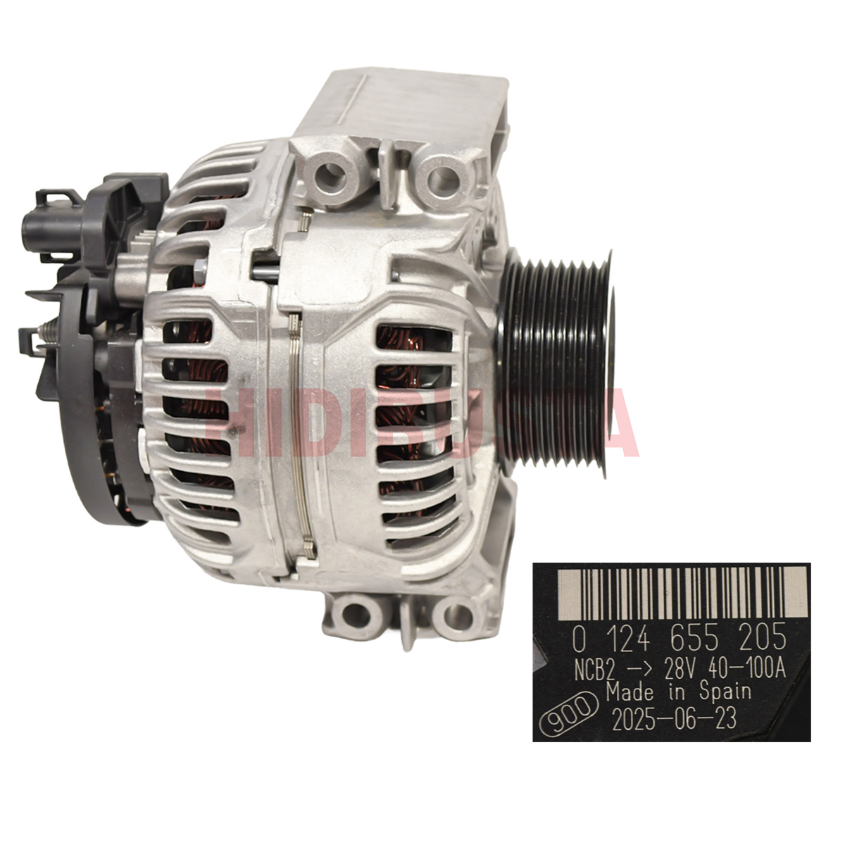 Şarj Dinamosu Scania DC12 (Ø72mm, 8 Kanal, 100A) | OEM 1475569