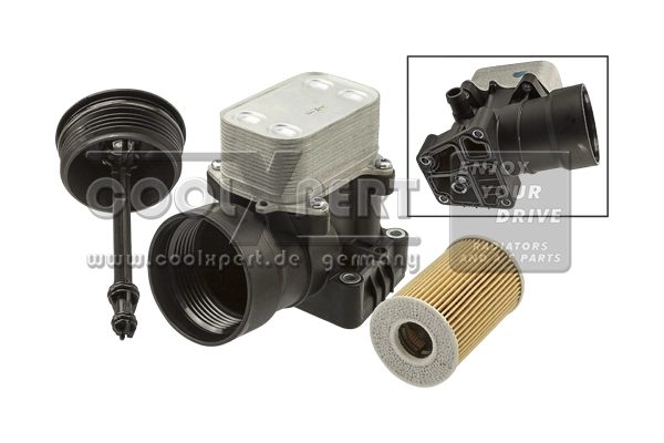 Yag Filtre & Kutugu (Sogutucusuz) T6 Amarok Crater Jetta Passat Tiguan A3 Caddy Leon 1.6 Tdi 2.0 Tdi 10> Caya Cayb Cayc Cayd Caye Ckra Clca Clcb Cffb | UBO 40.400 | OEM 03L115389B