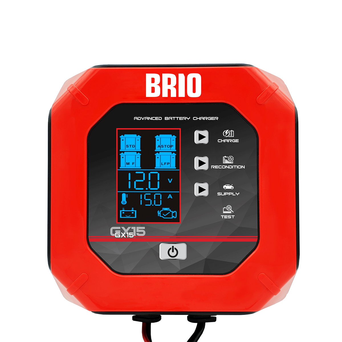 Akü Şarj Cihazı 12V-24V 15A