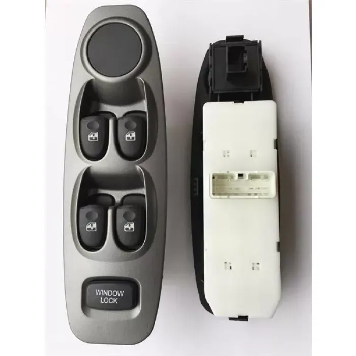 Cam Acma Kapama Anahtari Hyundai Accent 00-03 Sol On Dortlu (Gri) (5 Tus)-11 Fis | ELECTROTECH WS-104 | OEM 93570-25000YN