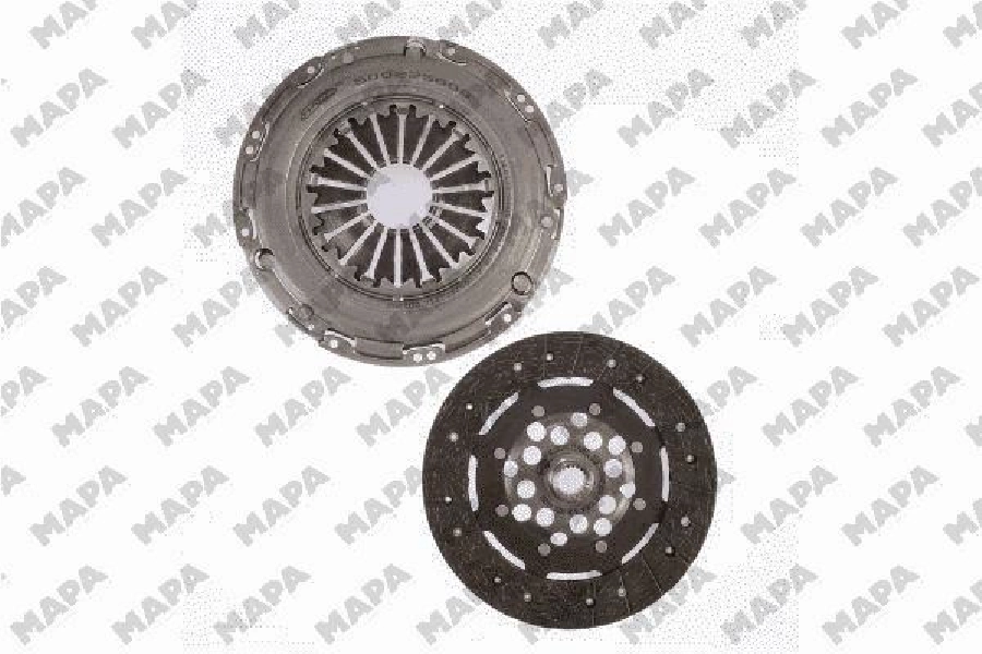 Debriyaj Seti (Baskı + Disk) Kng-Clio 3-Mgn-Fluence-Lgn 3-Modus-Duster-Scenic -Qashqai 1.5DCİK9K | OEM 001225409
