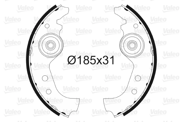 Arka Pabuc Fren Balatasi Uno 60 | VALEO 562761 | OEM 71738375 71738375 77362292 4162186 77362292 4162186