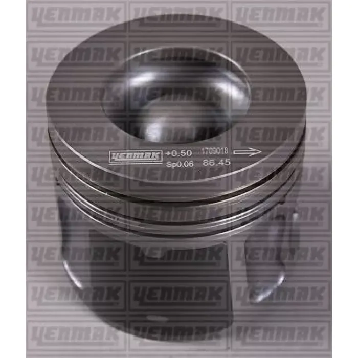 Piston+Segman 86,00MM Std Transit EURO5 2.2TDCI V347 - V362 - V363 - Ranger 2.2 155PS Boxer - Jumper 130PS | YENMAK 36-04949-000 | OEM BK2Q 6105 EAA 9800484180