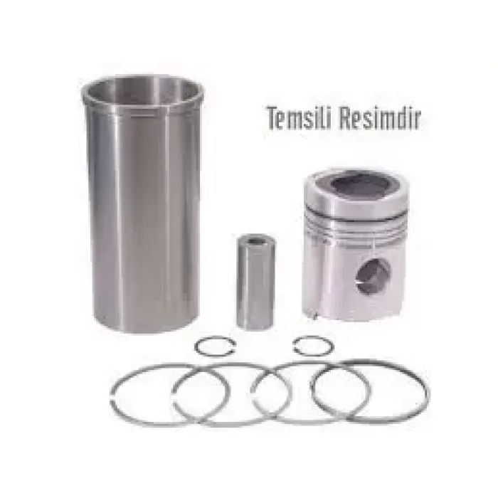 Motor Piston+Segman R19 Clio Megane Expres 1.9D F8Q 65PS (80.00MM) / (+0.50MM) (Alfinli) | YENMAK 31-04161-050 | OEM 7700105733 7700105906 7701643945