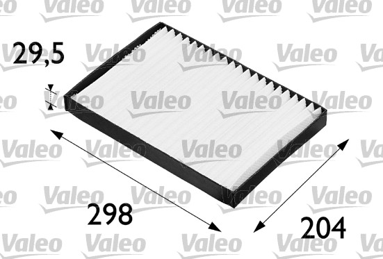 Polen Filtresi Audi A100 A6 88>11 Karbonlu | VALEO 698606 | OEM 4A0819439A 4A0819439A 4B0819439 4B0819439A 4B0819439 4B0819439A