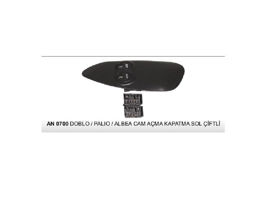 Cam Kaldırma Anahtarı. Çiftli Sol Palio-Albea Doblo | OEM AN0700