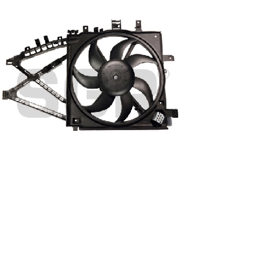Fan Motoru Davlumbazlı Opel Corsa C 1.7 DI-1.7 Dtı - Combo 1.7 | OEM 59334