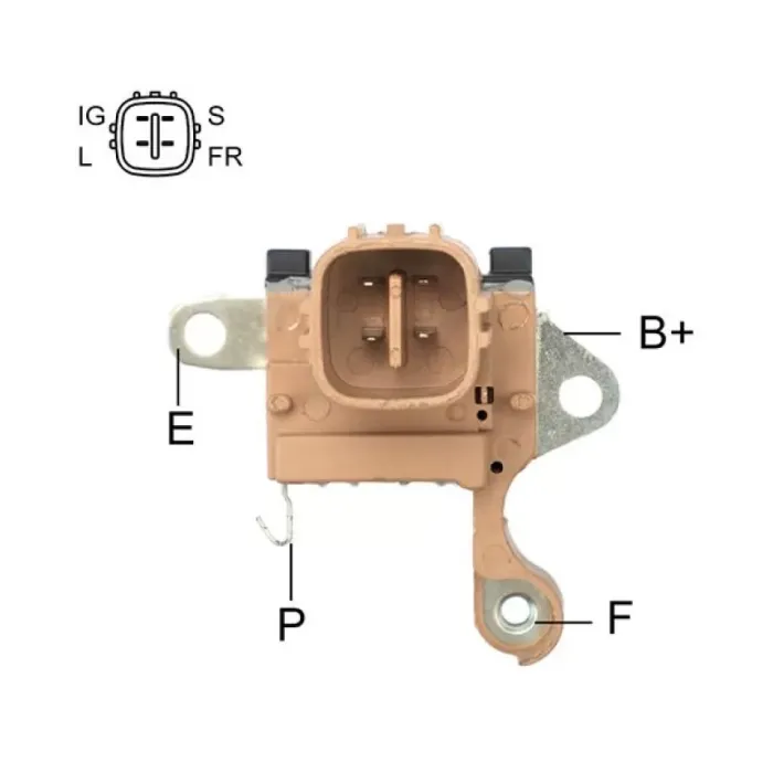 Konjektor 12 5 Toyota Lexus Denso Tip | YUNYI 03-069 | OEM VRH200591