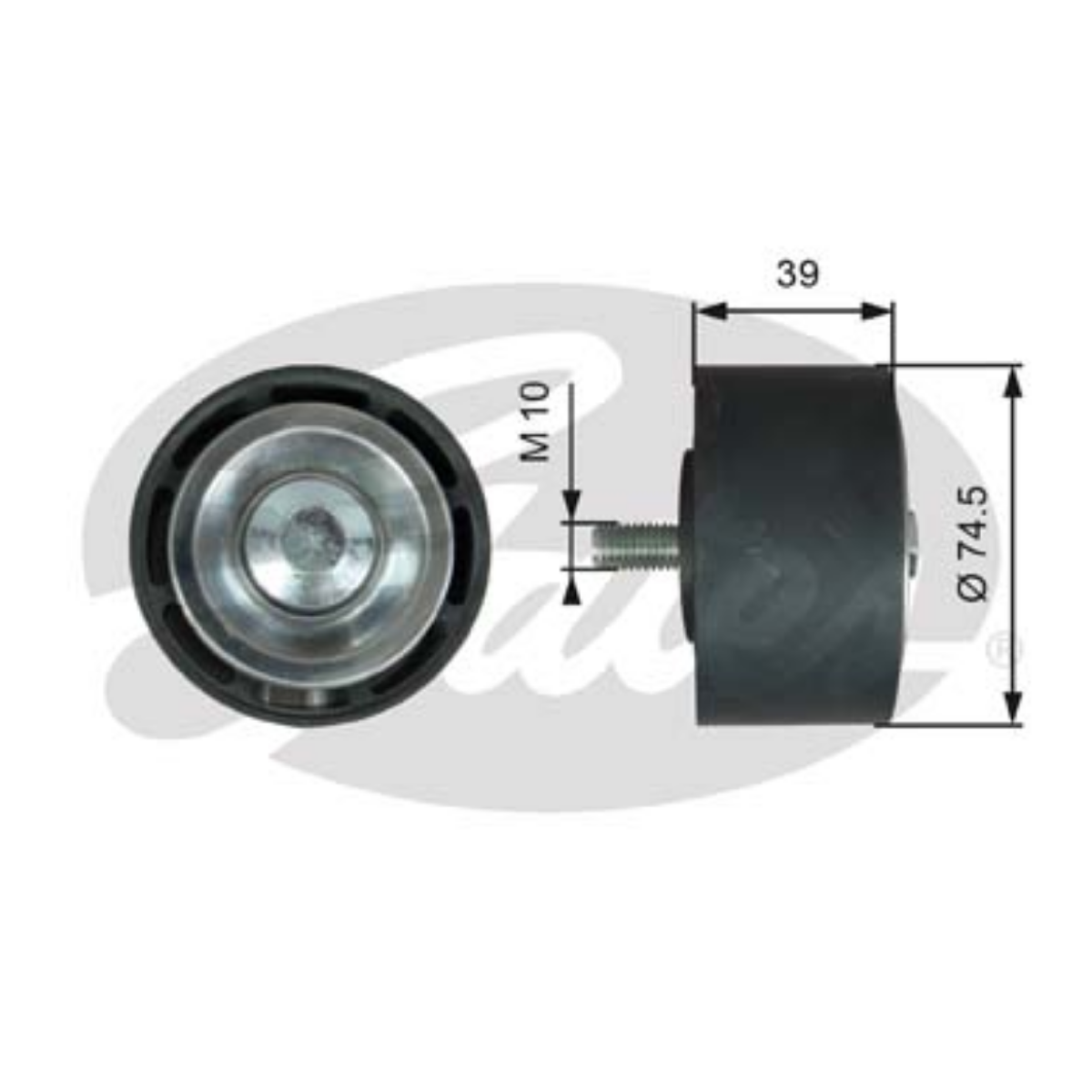 Gergi Kasnağı Düz Scania DC13 | OEM 1734903