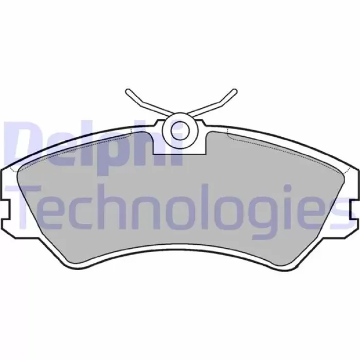 On Fren Balatasi (14") Transporter T4 Caravelle 91>04 | DELPHI LP668 | OEM 701698151C