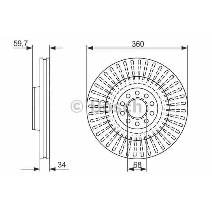 On Fren Aynasi Audi A6 A8 Phaeton 98>16 | BOSCH 0986479302 | OEM 4E0615301A 4E0615301A 4E0615301G 4E0615301P 4E0615301G 4E0615301P