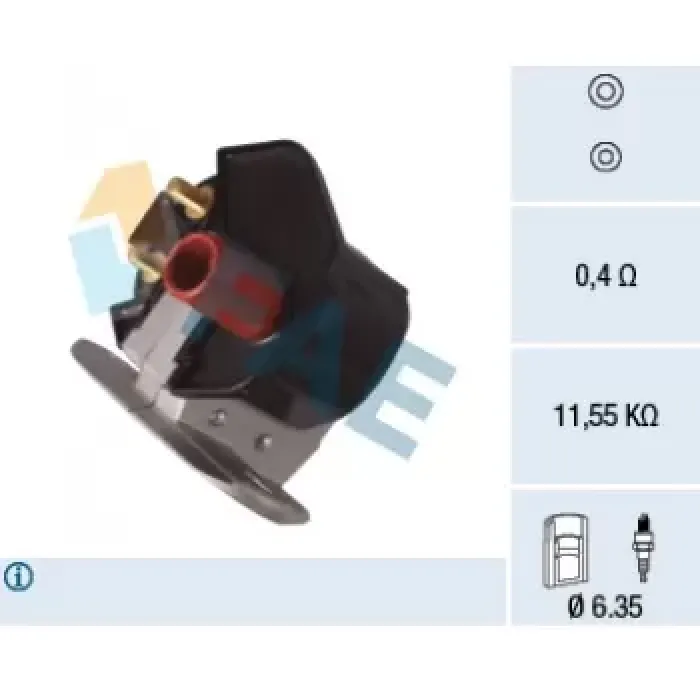 Atesleme Bobini 190 W201 85>93 W124 93>95 R129 89>92 | FAE 80414 | OEM A0001584803