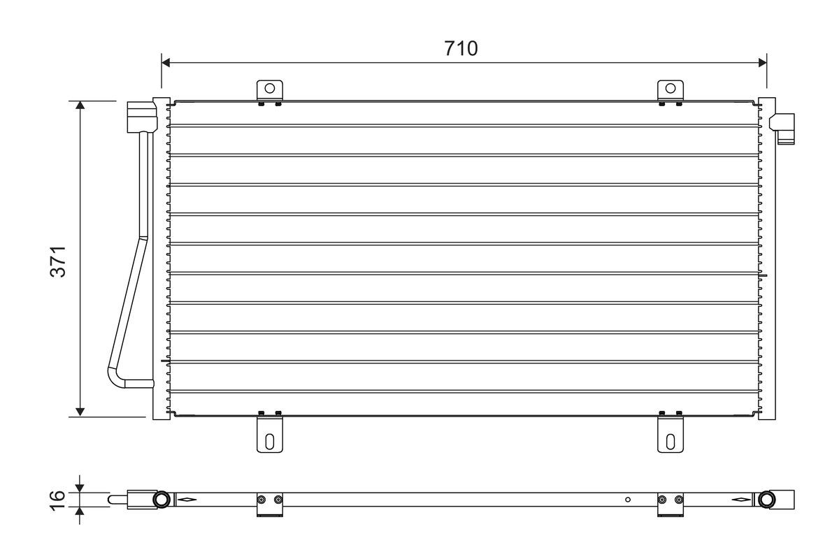 Klima Radyatoru (Kondenser) Interstar Master II (2000+) | VALEO 817742 | OEM 2765000QAF 7701052120
