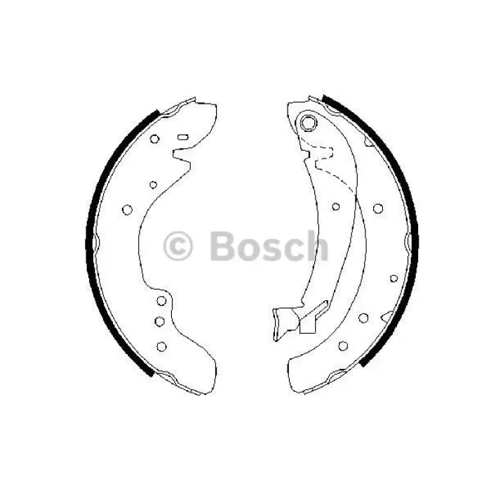 Arka Fren Pabuclu Balata Boxer (1400 Kg) Jumper (1400 Kg) Ducato 1400 Kg | BOSCH 0986487521 | OEM 4241H4