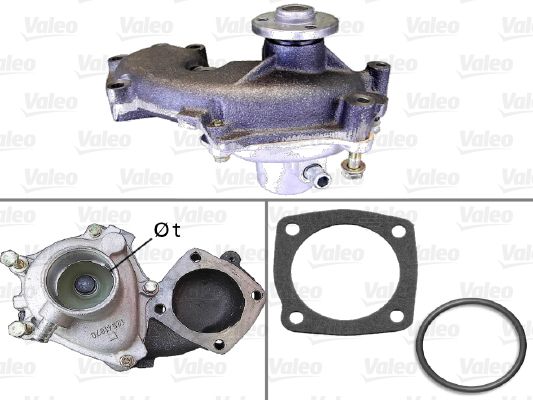 Devirdaim Fiat Palio Punto 1.7 D 96>02 | VALEO 506712 | OEM 46757574 46757574 46757573 46757573
