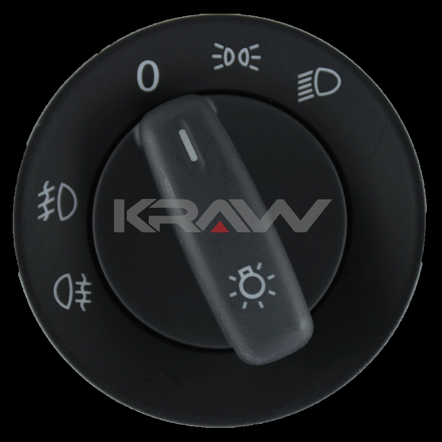 Far Açma Kapama Anahtarı Golf 5 Passat Caddy T5 Cıft Sıslı (Pin 10) | OEM AN-462A