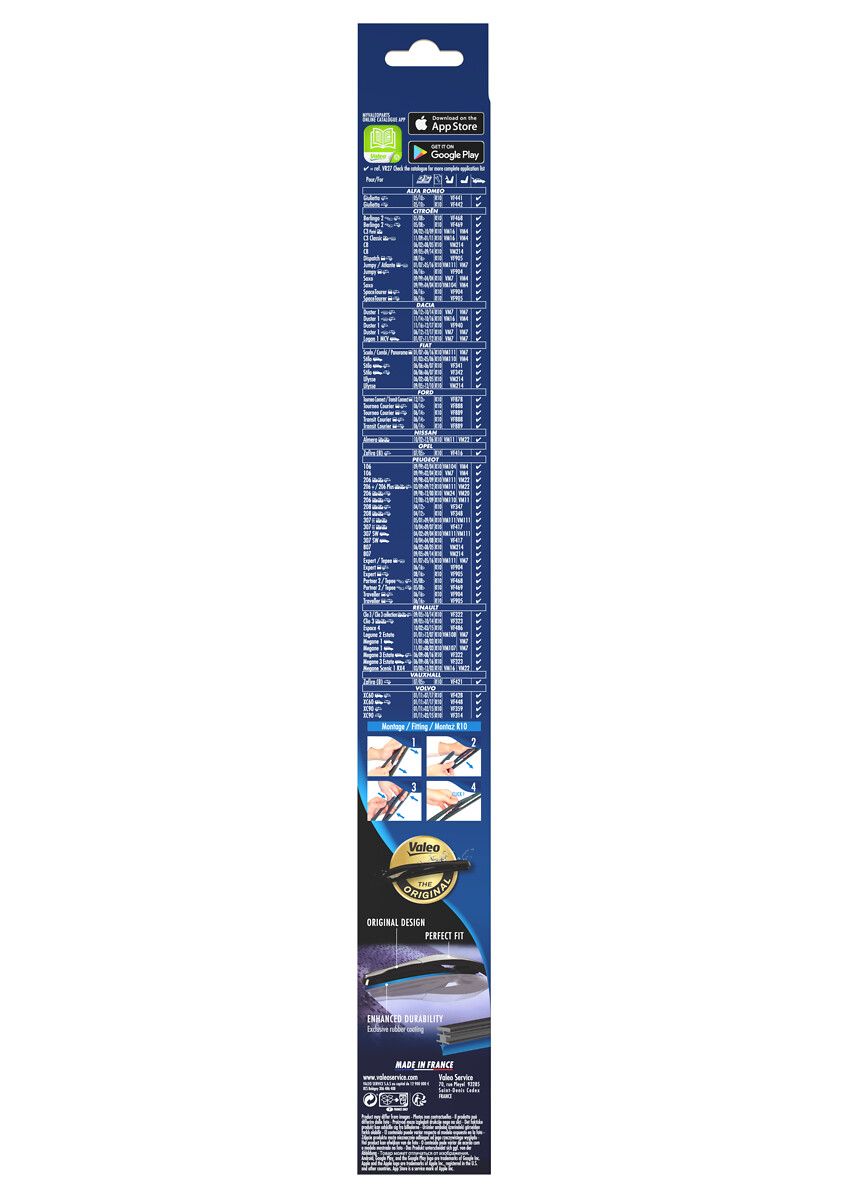 Silecek Supurgesi 350MM Arka P106 P206 Saxo Xantia | VALEO 574164 | OEM 1608396280 1608396280 642392 642393 642392 642393