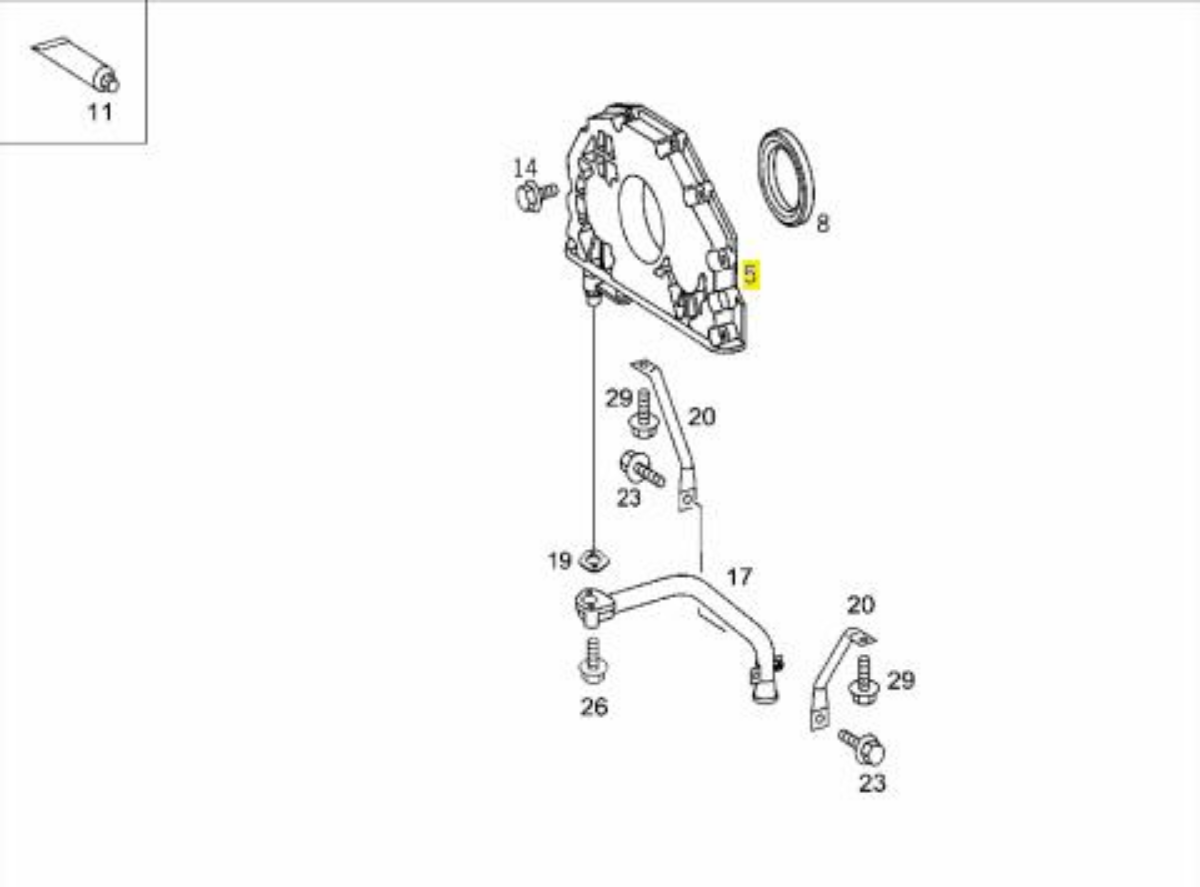 Yağ Pompası 906, 904 | OEM A9061800801
