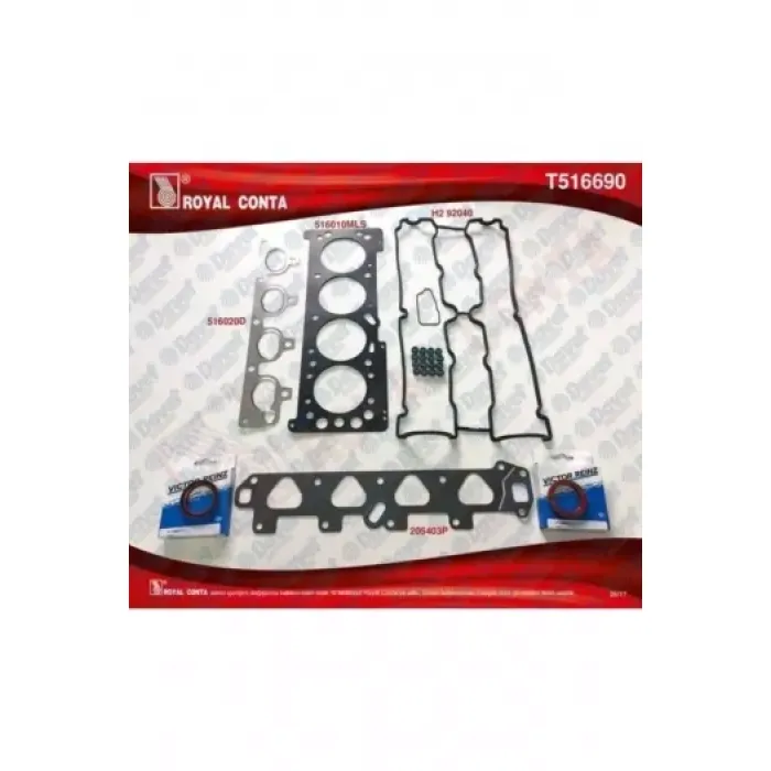 Üst Takim Conta Seti̇ Astra G 98>10 Vectra B 96>02 Vectra C 02>08 Meriva A 03>10 Z16XE | ROYAL T516690 | OEM 1606130 1606130 93171267 93171267