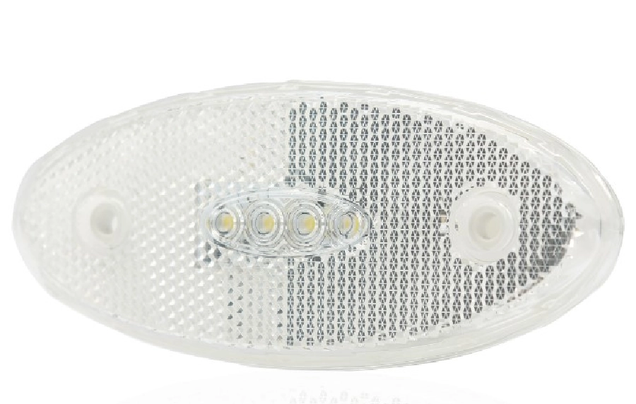 Sıde Marker Yan Lamba Elips 4 LED Beyaz 10V-30V | OEM SME01W